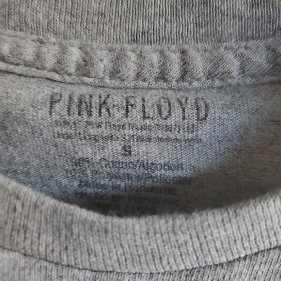 Pink Floyd size S Dark Side of the Moon T- shirt (gray) - Picture 3 of 4
